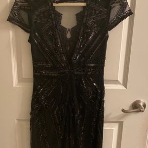 20s Theme Sequin Mini Dress